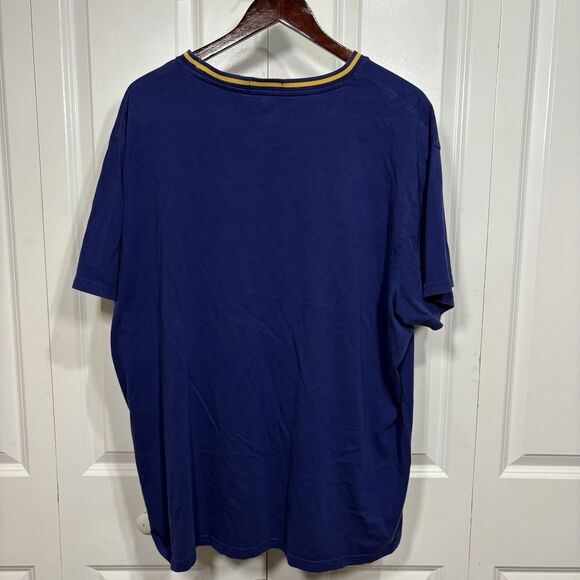 Polo Ralph Lauren España Tee Mens XXL Blue Crest World Cup Sport Soccer Y2K - Picture 5 of 11